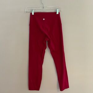 Lululemon Align High-Rise Leggings Pink Size 6